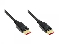 Alcasa 4814-010S câble DisplayPort 1 m Noir