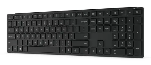 Lenovo 4Y41S04692 clavier maison/bureau RF sans fil + Bluetooth Français, Allemand, Suisse Noir
