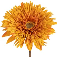 Botanic-Haus Kunstblume Gerbera, Orange-Gelb, 63 cm - Produkttyp: Schnittblumen und Zweige - Detailfarbe: Gelb - Orange - Detailmaterial: Recycled Kunststoff - Grundmaterial: Kunststoff