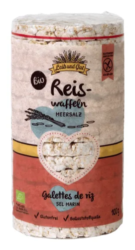 Leib und Gut 113864 cracker Reiscracker