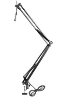 Bemero Tischstativ DMA-5050BK - Gewicht: 1 kg - Material: Stahl - Detailfarbe: Schwarz - Höhenverstellbar: Ja - Stativ-Bauart: Tischstativ