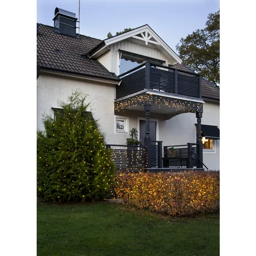 STAR TRADING System Decor LED-Vorhang 1m 12.495-47 Extra, schwarz, 2m