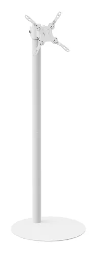 Multibrackets M Pro Series - Single Pole Floorbase 2 White