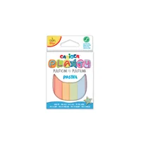 Carioca Modelliermasse Pastell 6 Stück, Mehrfarbig - Packungsgrösse: 100 g - Set: Ja - Anwender: Kinder - Detailfarbe: Mehrfarbig - Modelliermasse Art: Modelliermasse - Trocknung: Weichbleibend