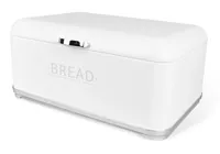 Maestro MR-1677-AR-W bread box Rectangular White, Silver Stainless steel