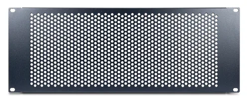 Inter-Tech IPC 19"" Lochblende 4HE,178x482x11mm, RAL 9005