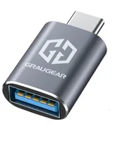GRAUGEAR USB 3.2 Gen2 Adapter Type-A zu Type-C Stecker 2 Stk