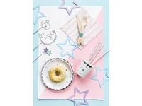 Partydeco Einwegteller Einhorn/Sterne 6 Stück - Produkttyp: Einwegteller - Materialtyp: Papier - Material: Papier - Detailfarbe: Mehrfarbig - Verpackungseinheit: 6 Stück