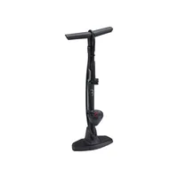 BBB Standpumpe AirWave Schwarz - Ventiltyp: Schrader - Sclaverand/Presta - Dunlop - Pumpentyp: Standpumpe - Pumpe Eigenschaften: Aufpumpen - Sportart: Velo