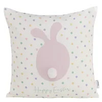 Boltze 2077333 bed pillow Square 45 x 45 cm Polyester fiber Pink, White