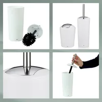 Kela Toilettenbürste Marta Schwarz - Art: Toilettenbürsten-Set - Detailfarbe: Schwarz - Detailmaterial: Kunststoff - Grundmaterial: Kunststoff