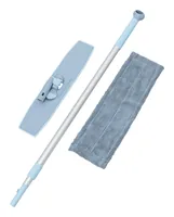 CREaCLEAN 54063 mop Acrylonitrile butadiene styrene (ABS), Aluminium, Polypropylene (PP) Dry&wet Microfiber Aluminium, Light Blue