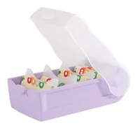 HAN Karteibox Croco A8 998-887 pastelllila 9.7x6.7x19.1cm