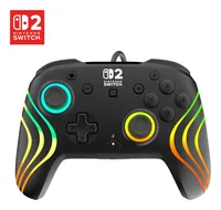 Turtle Beach Afterglow Wave Wired Ctrl TBC-8006-05 NSW 2 - Verbindungsmöglichkeiten: 3 -5 mm Klinke (Klinkenstecker) - USB - Plattform: Nintendo Switch - Nintendo Switch 2 - Nintendo Switch OLED-Modell - Controller Typ: Gamepad - Detailfarbe: Schwarz