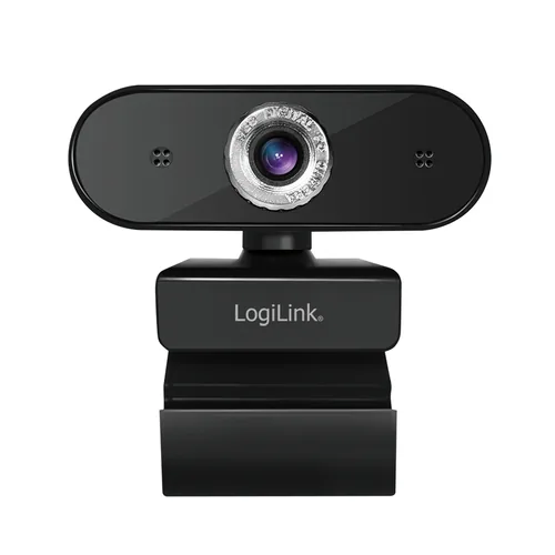 Logilink Webcam 720p HD Webcam Mikrofon schwarz