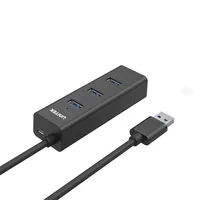 UNITEK Y-3089V01 interface hub USB 3.2 Gen 1 (3.1 Gen 1) Type-A 5000 Mbit/s Black