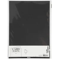 Creativ Company Bastelpapier 70 g, 20 Blatt, Schwarz - Papierformat: A4 - Selbstklebend: Nein - Papierfarbe: Schwarz - Papiertyp: Buntpapier - Mediengewicht: 70 g/m² - Verpackungseinheit: 20 Stück