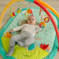 fehn Krabbeldecke mit Spielbogen DoBabyDoo Koala - Material: Bouclette - Druckstoff - Frottee - Softvelour - Produkttyp: Krabbeldecke mit integriertem Spielbogen - Detailfarbe: Mehrfarbig
