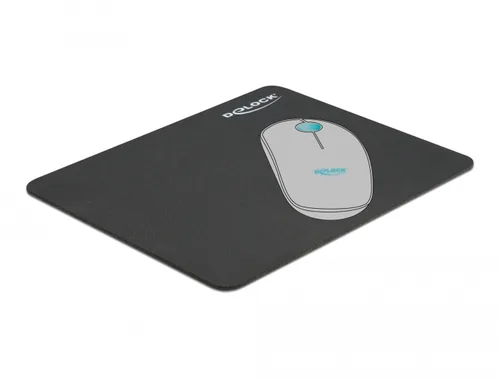 Delock Mauspad schwarz 220 x 180 mm