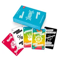 Carta.Media Kartenspiel Doublemaker – Frantic - Sprache: Multilingual - Italienisch - Französisch - Englisch - Deutsch - Kategorie: Trinkspiel - Altersempfehlung ab: 18 Jahren - Spieldauer: 20 min - Min. Anzahl Spieler: 2 - Max. Anzahl Spieler: 8