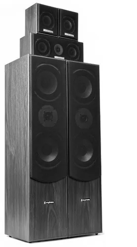Fenton Standlautsprecher HF5B Schwarz - Detailfarbe: Schwarz - Lautsprecher Kategorie: Standlautsprecher - Nennleistung: 335 W - Aktiv Lautsprecher: Nein - Oberfläche: Kunststoff