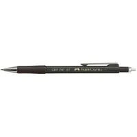 FABER-CASTELL Druckbleistift GRIP 1347 0.7mm 134799 schwarz, mit Radierer