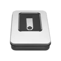 MediaRange BOX902 storage box Rectangular Aluminium, Plastic, Steel Silver