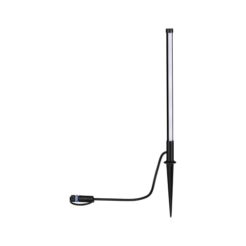 Paulmann Sockelleuchte Plug & Shine Poller 3000 K - Dimmbar: dimmbar - Lichtfarbe: Warmweiss (WW) - Zusätzliche Ausstattung: Keine - Farbtemperatur Kelvin: 3000 K - Leuchtenfarbe: Grau - Lichtausbeute: 33 lm/W