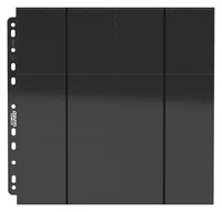 Ultimate Guard Ordner-Einlagen 24-Pocket QuadRow Pages Schwarz 10 Stk. - Zubehörtyp: Ordner-Einlagen - Themenwelt: Sammelkarten - Altersempfehlung ab: 14 Jahren - Detailfarbe: Schwarz