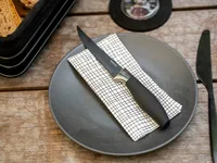 Wenko Steakmesser-Set Otis 4 Stück, Schwarz - Typ: Steakmesser - Klingenmaterial: Edelstahl - Griffmaterial: Kunststoff - Set: Ja - Verpackungseinheit: 4 Stück - Detailfarbe: Schwarz