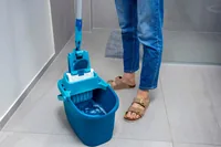 Leifheit Putzeimer-Aufsatz Power Clean M - Detailfarbe: Türkis - Material: Kunststoff