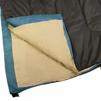 Eurotrail ETSB0201 Sacco a pelo rettangolare Cotone Beige