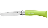 opinel Kindermesser N°07 Mon Premier Grün - Typ: Klappmesser - Schalenmaterial: Holz - Funktionen: Keine - Einhandklinge: Ja - Verriegelung: Arretierbare Klinge - Anzahl Funktionen: 1-10