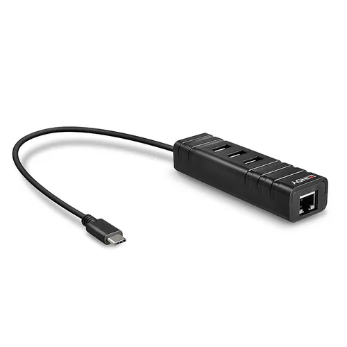 LINDY USB 3.1 Hub Gigabit Ethernet Adapter USB Typ C