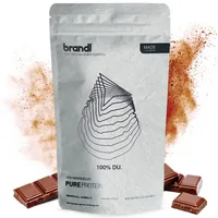 Brandl-Nutrition Pulver Pure Protein 2.0 Vegan Schokolade 1000 g - Produktionsland: Deutschland - Anwendungszweck: Muskelaufbau - Einnahme: Nach Aktivität - Gewicht pro Einheit: 1000 g - Verpackungseinheit: 1 Stück - Sportart: Fitness