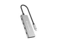 Conceptronic HUBBIES16G interface hub USB 3.2 Gen 2 (3.1 Gen 2) Type-C 10000 Mbit/s Grey