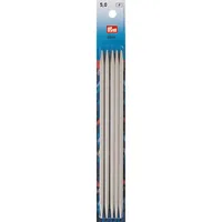Prym Strumpfstricknadel Ø 5 mm x 20 cm - Material: Aluminium - Produkttyp: Strumpfstricknadel