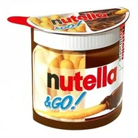 Ferrero Nutella & GO! 52 g - Produkttyp: Milch - Nährwertangabe pro: 100 g - Energiegehalt (in kj): 1112 - Energiegehalt (in kcal): 266 - Fett: 25.4 - Davon gesättigte Fettsäuren: 9.1