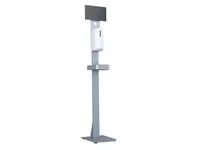 Multibrackets Desinfektionsmittelständer Hygienebox Stand weiss / 9646 - Produktkategorie: Desinfektionsmittelständer - Detailfarbe: Weiss