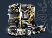 Italeri Bausatz Scania R730 V8 Topline IMPERIAL 1:24 - Massstab: 1:24 - Level: 5 - Altersempfehlung ab: 10 Jahren - Set: Nein - Fahrzeugtyp: Lastwagen