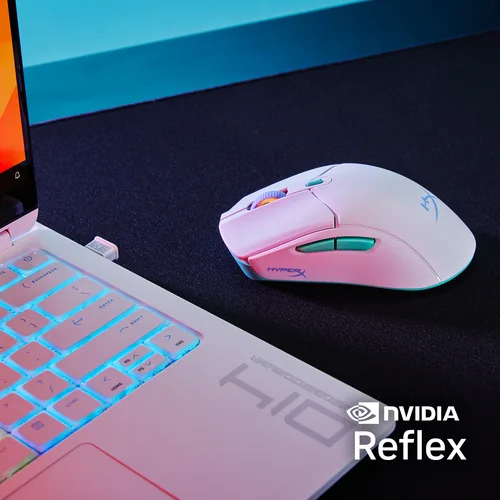 HyperX Pulsefire Haste 2 Core Wireless White Gaming Mouse souris Ambidextre USB Type-A 3600 DPI