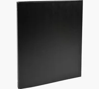 EXACOMPTA Ringbuch A4 51151SE 4-Ring, schwarz, 2cm