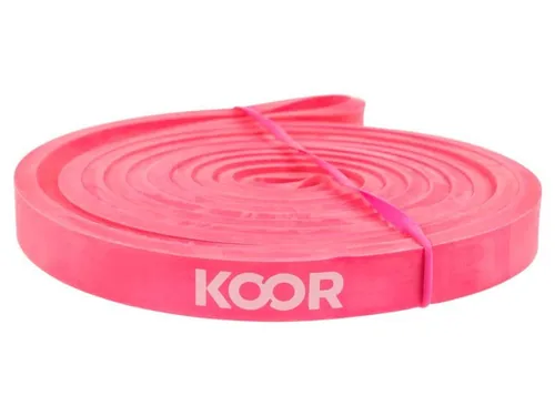 KOOR F00924 exercise band Very light Latex Pink