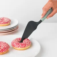 Brabantia Tortenheber Tasty+ Schwarz/Grün - Produkttyp: Schneidheber - Tortenheber - Anwendungsbereich: Kuchen - Torte - Detailfarbe: Grün - Schwarz - Länge: 28.1 cm - Material: Kunststoff