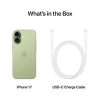 Apple iPhone 17 16 cm (6.3") Dual-SIM iOS 26 5G USB Typ-C 512 GB Salbei