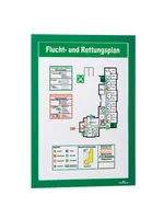 DURABLE Magnetrahmen Duraframe A4 Großpck 10er Btl grün