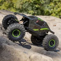 Axial Rock Crawler AX24 XC-1 4WS, Grün, RTR, 1:24 - Fahrzeugtyp: Rock Crawler - Antrieb: 4x4 - Antriebsart: Elektro Brushed - Modellausführung: RTR (Ready to Run) - Benötigt zur Fertigstellung: Kein weiteres Zubehör nötig - Detailfarbe: Grün