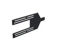 Ergonomic Solutions SpacePole Kiosk SPK511-02 accessoire de système de paiement en point de vente Support Noir Métal