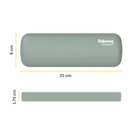 Fellowes Breyta poggiapolso Silicone Salvia