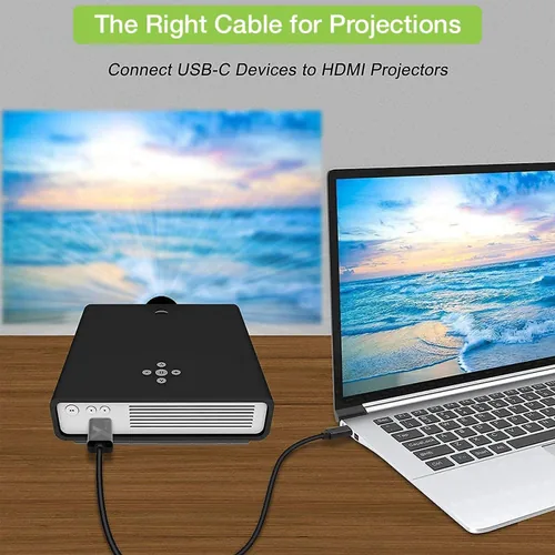 Techly USB Typ C ST auf HDMI 2.0 4K, 2m, schwarz